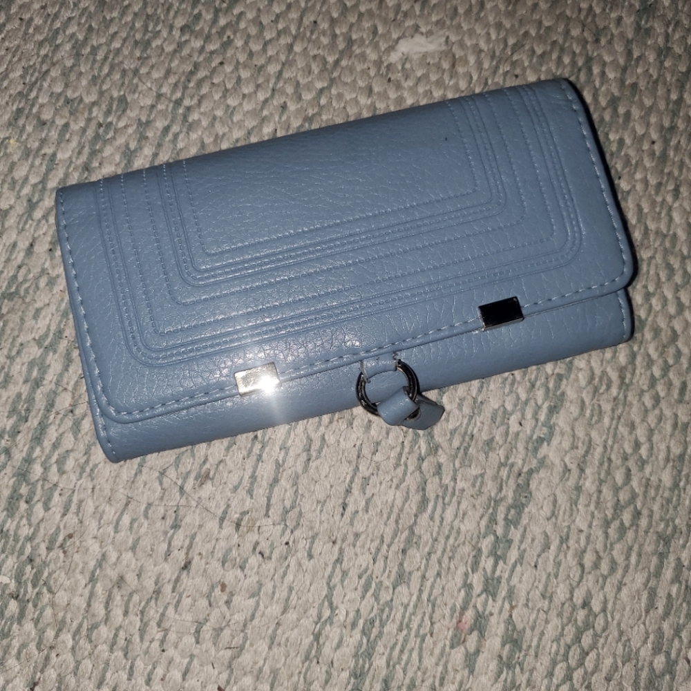 Blue ladies wallet